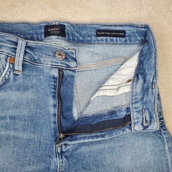 Citizens of Humanity Rocket Crop Skinny Jeans 27 / 4 - Picture 5 of 10